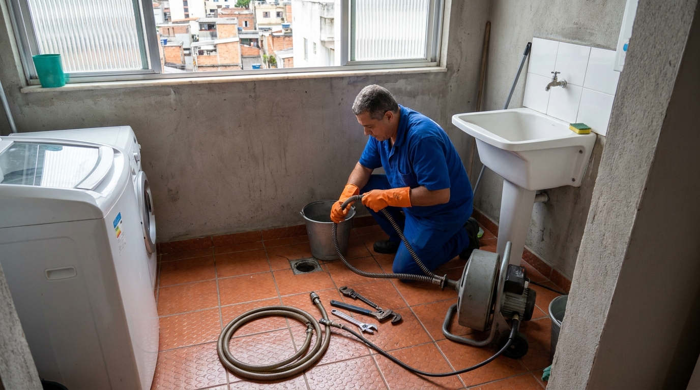 Limpeza Profunda de Ralos em Fortaleza‑CE