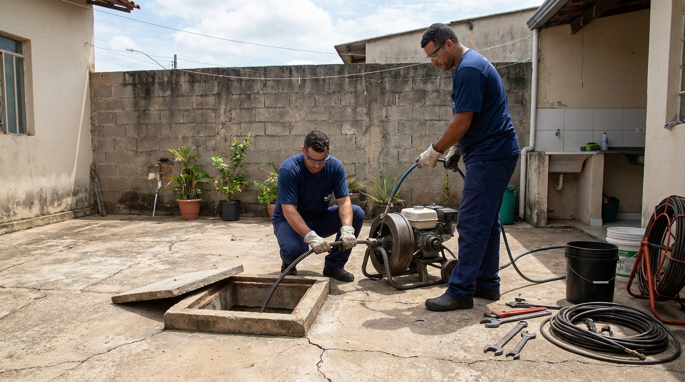 Sucção de Resíduos no Cocó, Fortaleza‑CE