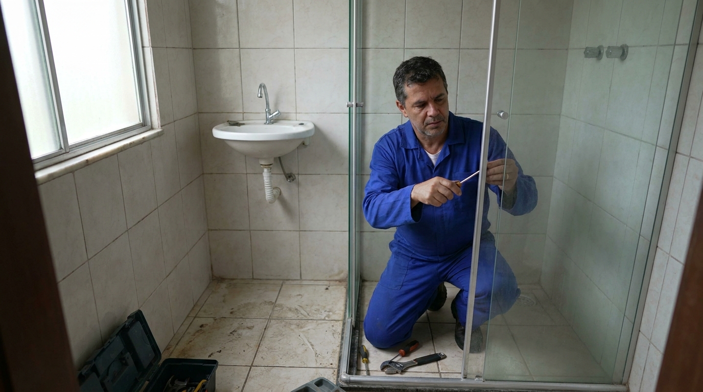 Troca de Roldanas e Trilhos em Fortaleza‑CE
